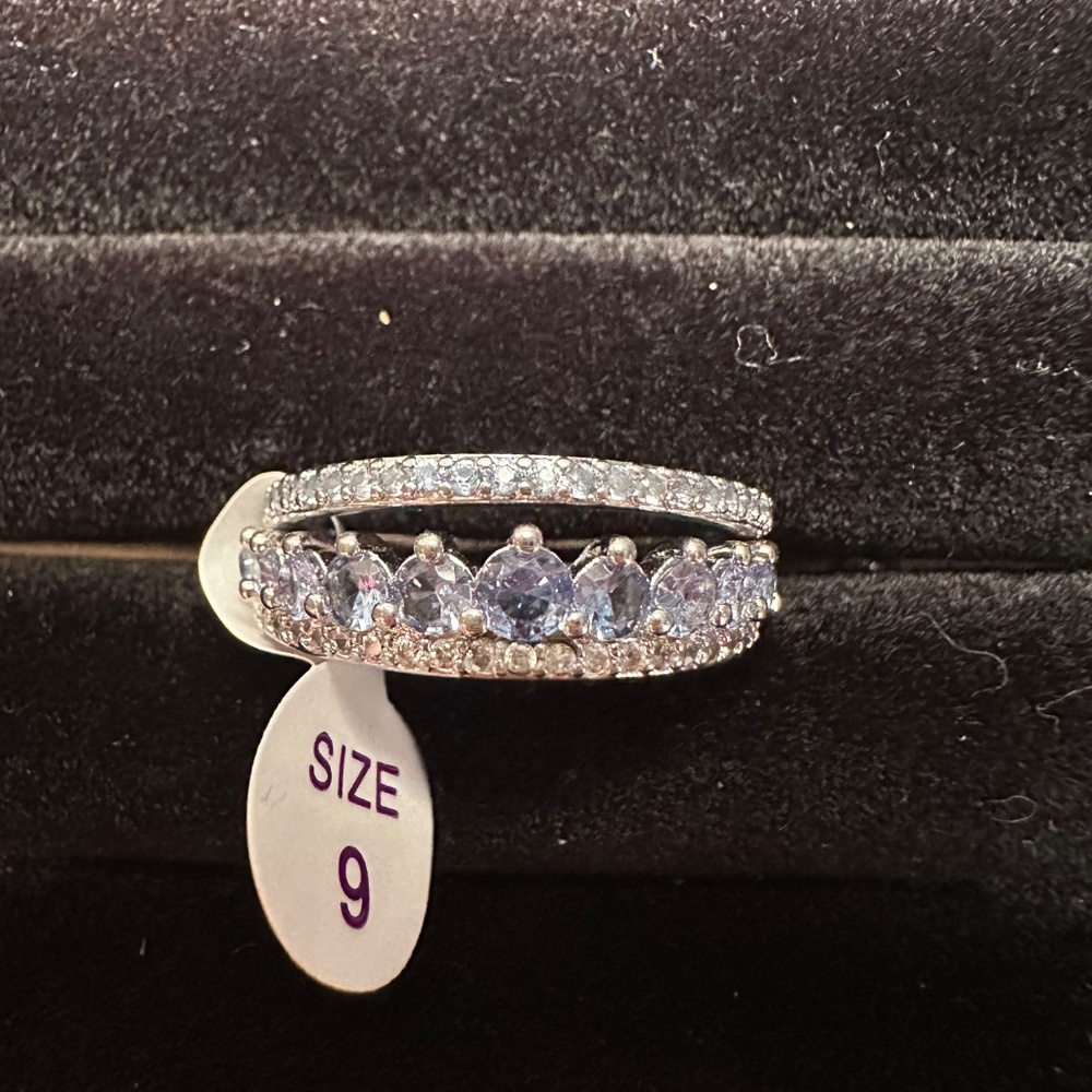 Bomb Party Zircon Spinel Ring 2 Pack Size 9